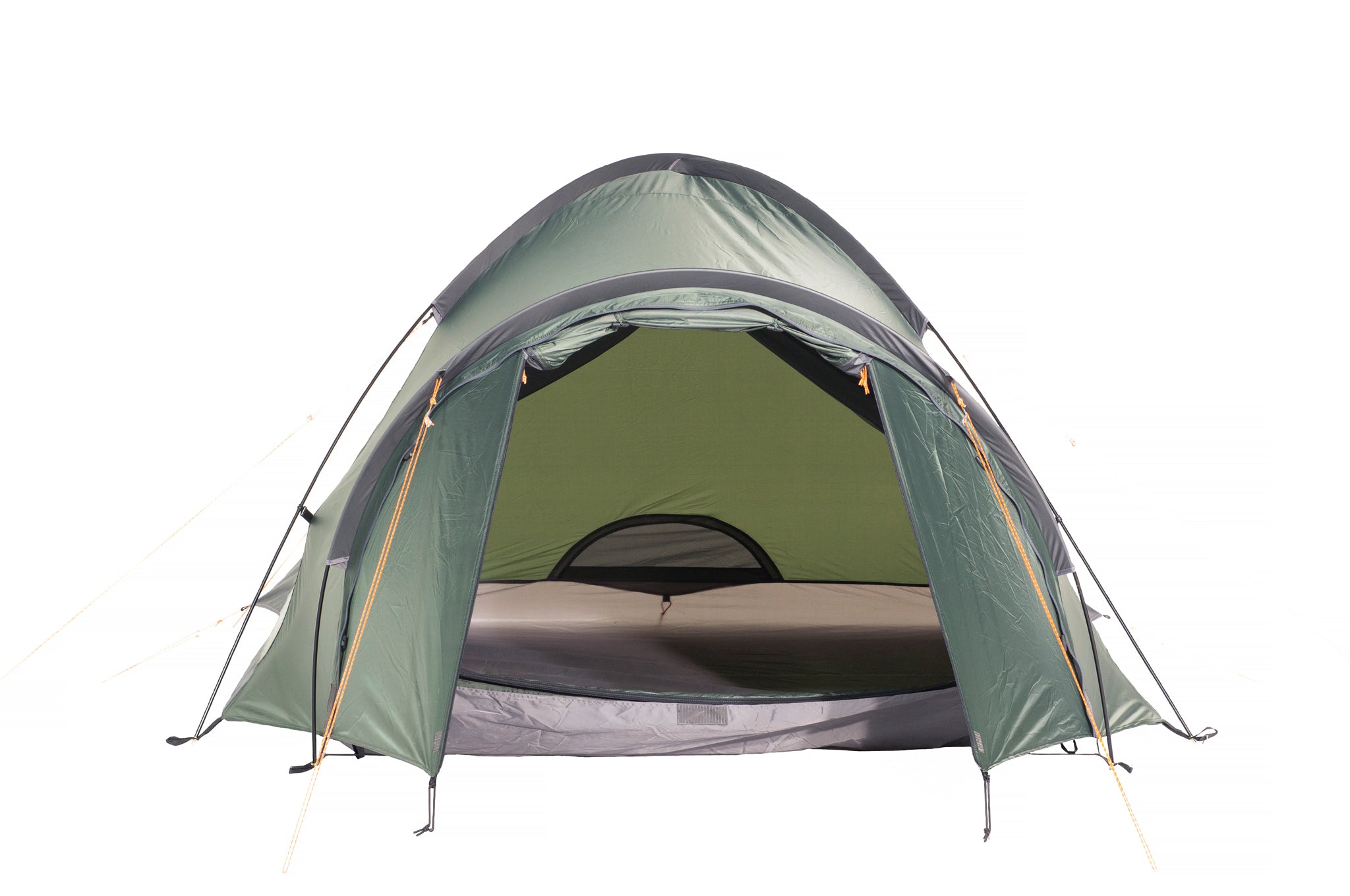 Crua Duo Max 3 Person Waterproof Dome Tent with Aluminum Frame Green