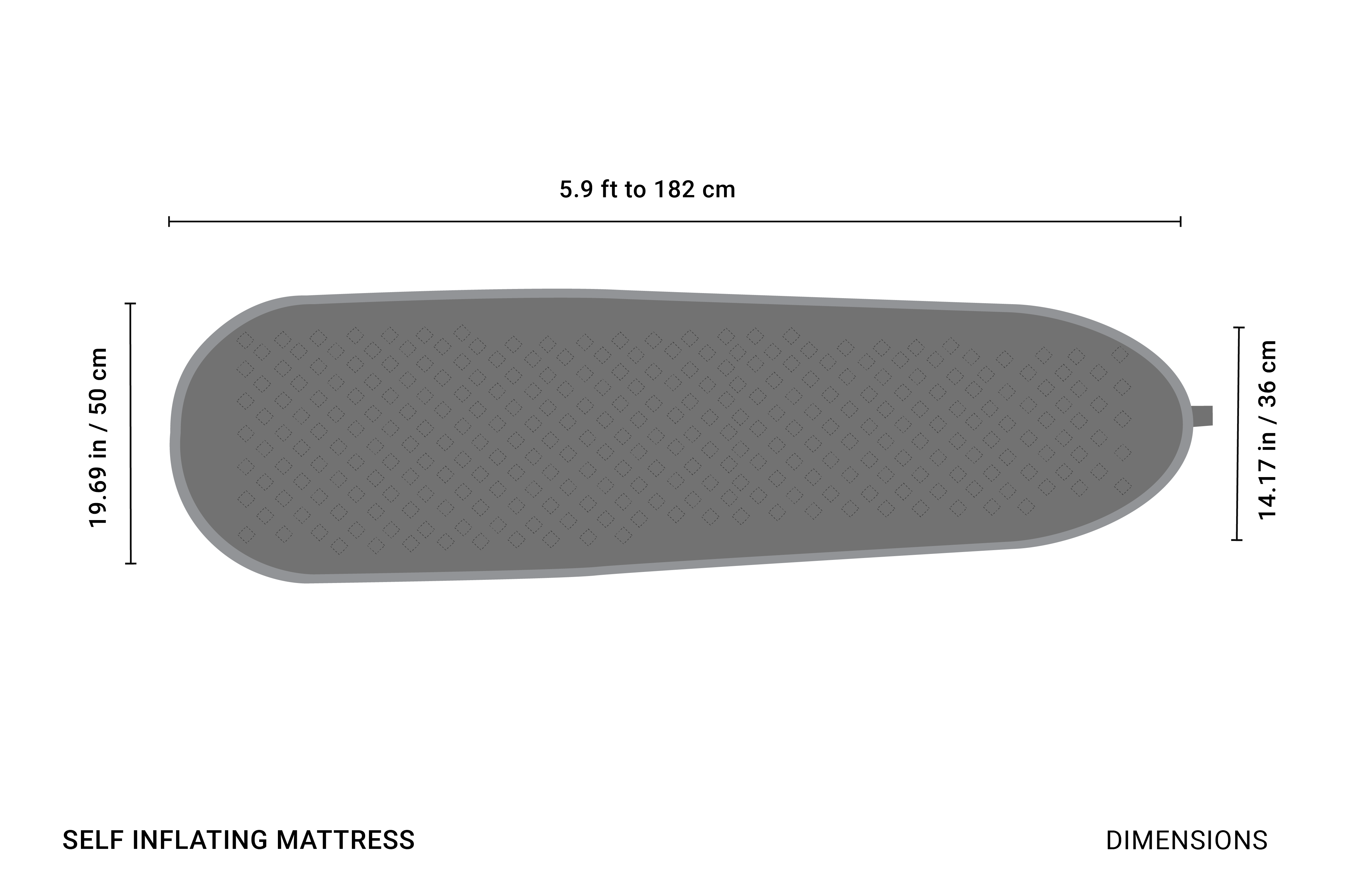 SELF INFLATING MATTRESS | SINGLE