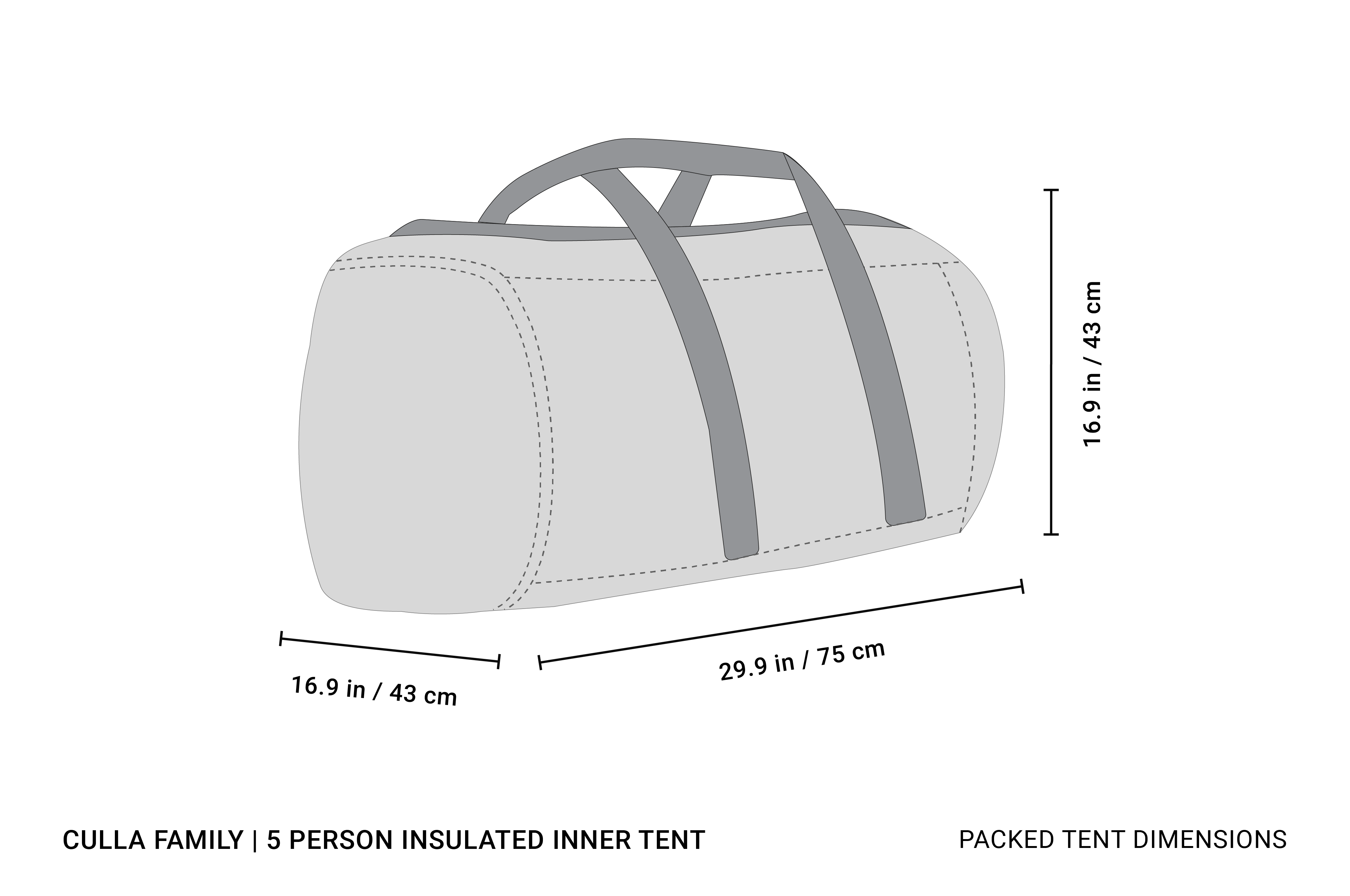 CULLA FAMILY | 5 PERSON INSULATED INNER TENT