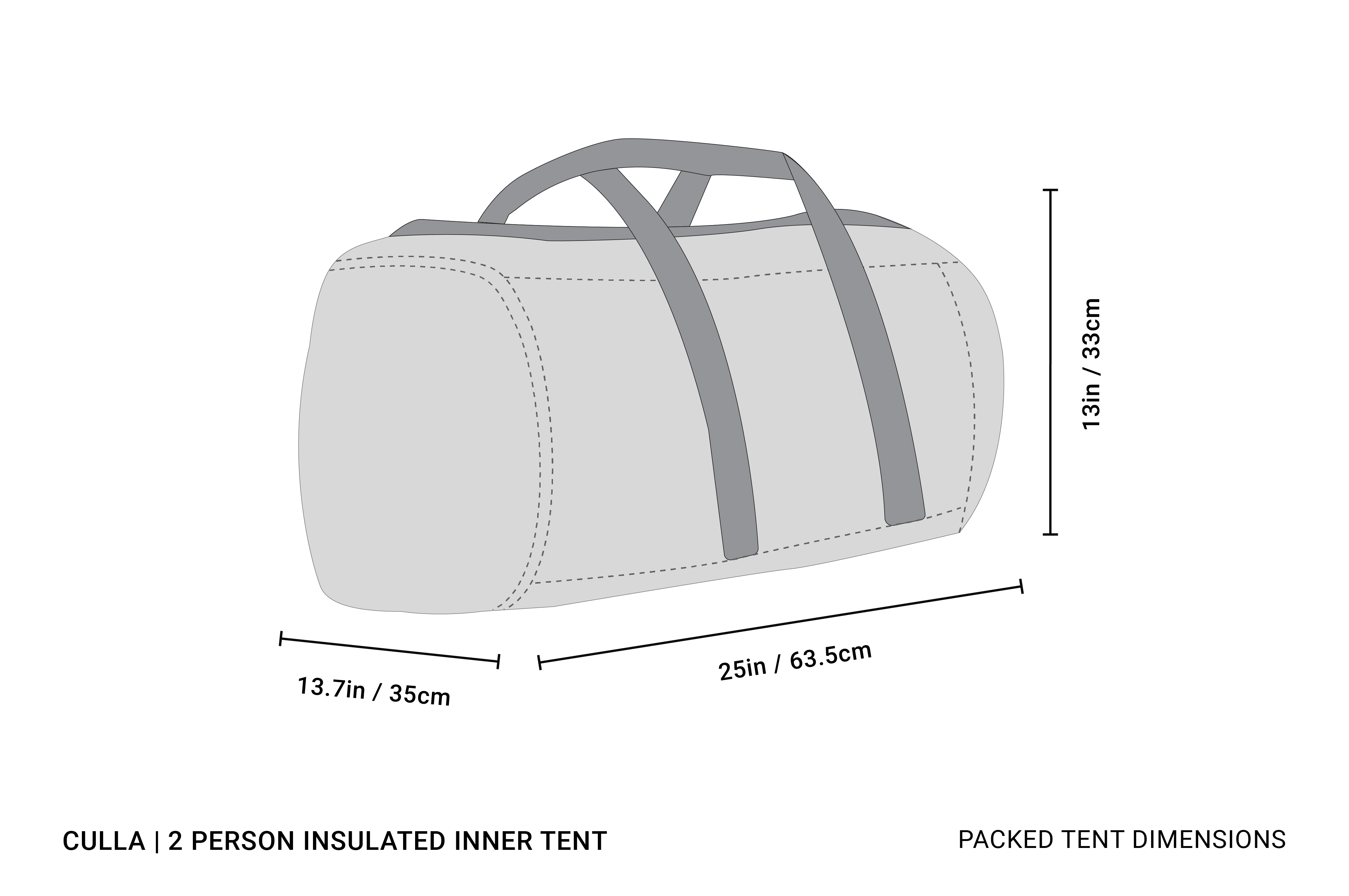 CULLA | 2 PERSON INSULATED INNER TENT